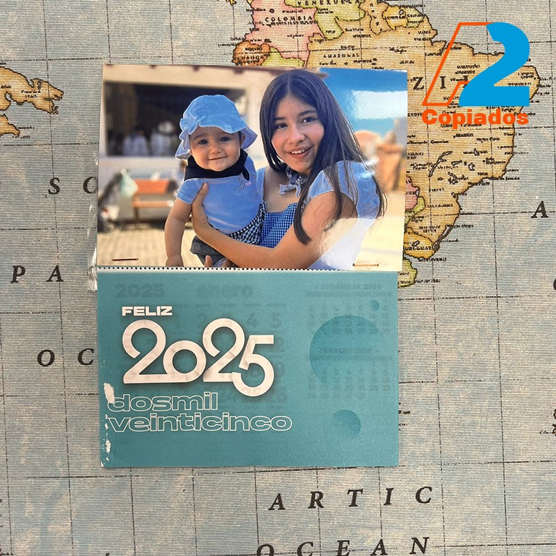 CALENDARIO CON IMÁN PEQUEÑO PERSONALIZADO