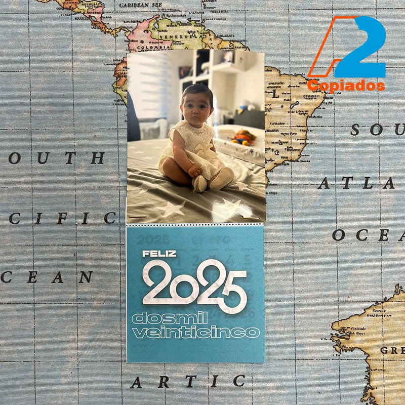 CALENDARIO CON IMÁN PEQUEÑO PERSONALIZADO 2