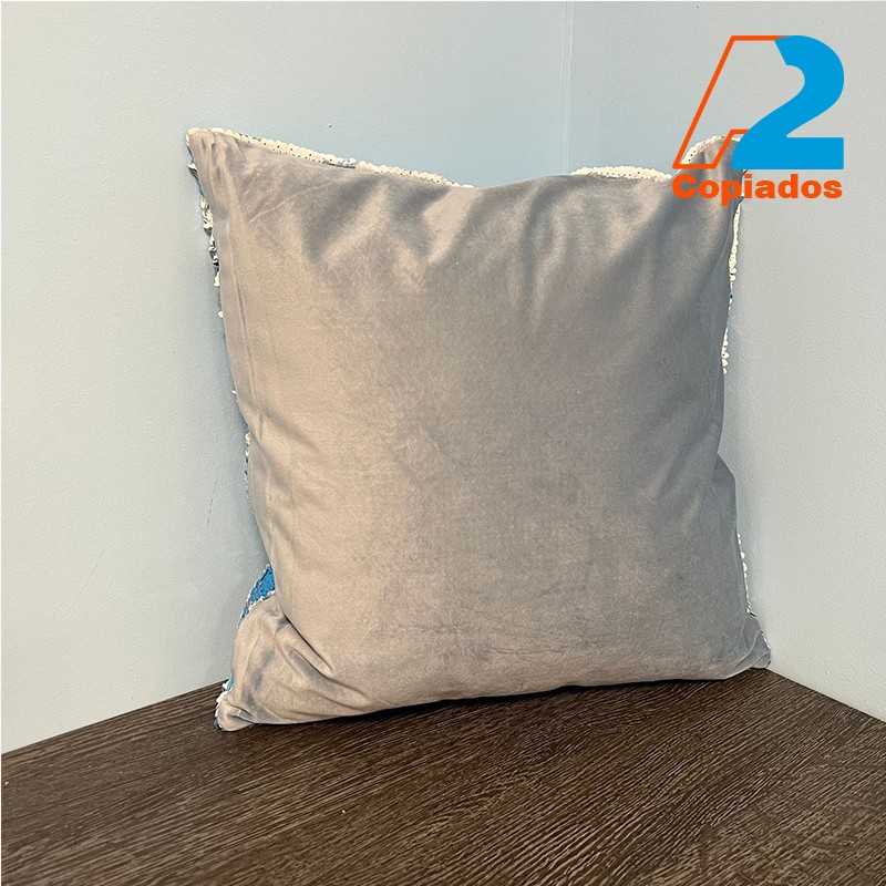 COJIN PERSONALIZABLE DE  LENTEJUELAS REVESIBLE Y CON...