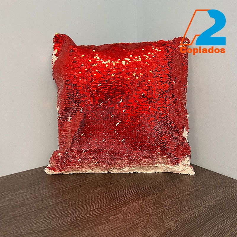 COJIN PERSONALIZABLE DE  LENTEJUELAS REVESIBLE Y CON... 2
