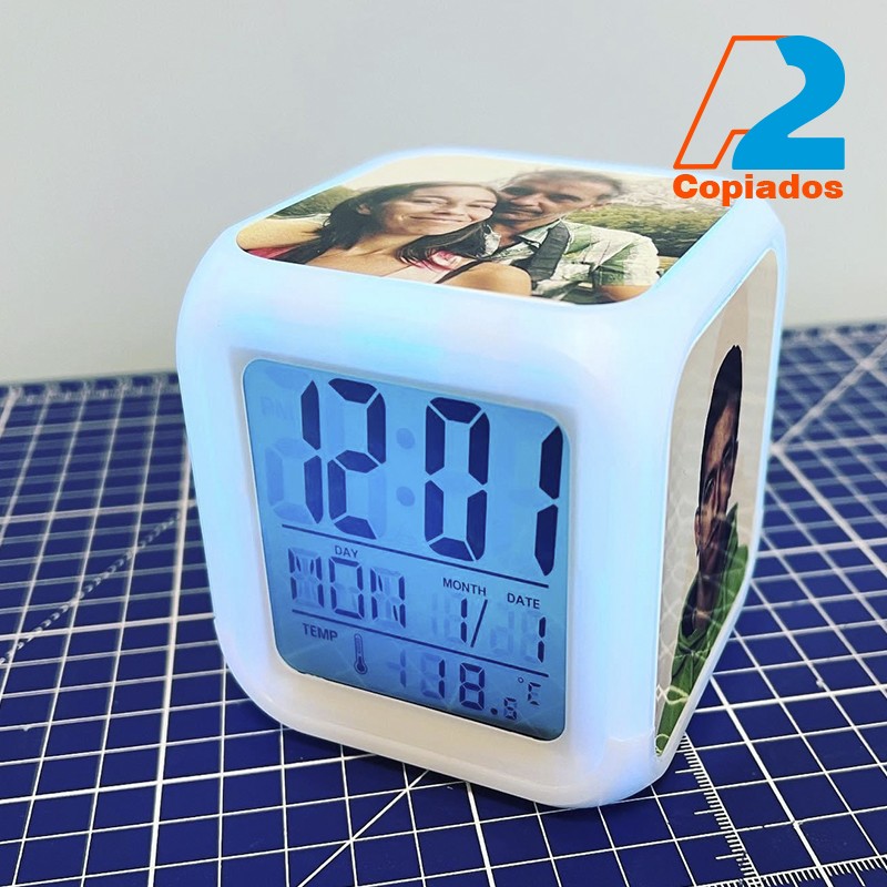 RELOJ  PERSONALIZADO 3 FOTOS