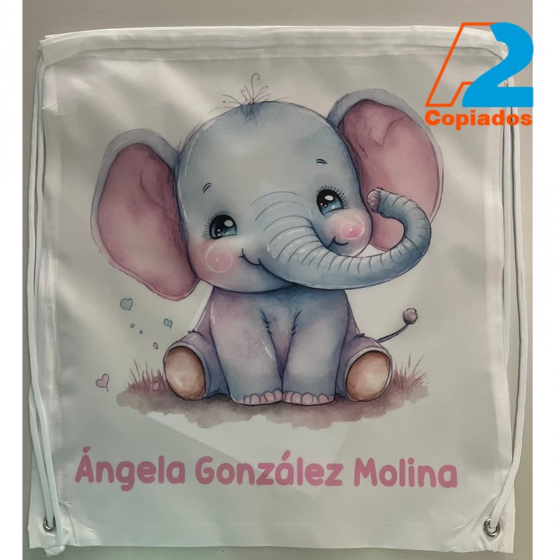 MOCHILA CUERDAS BÁSICA BLANCA 2