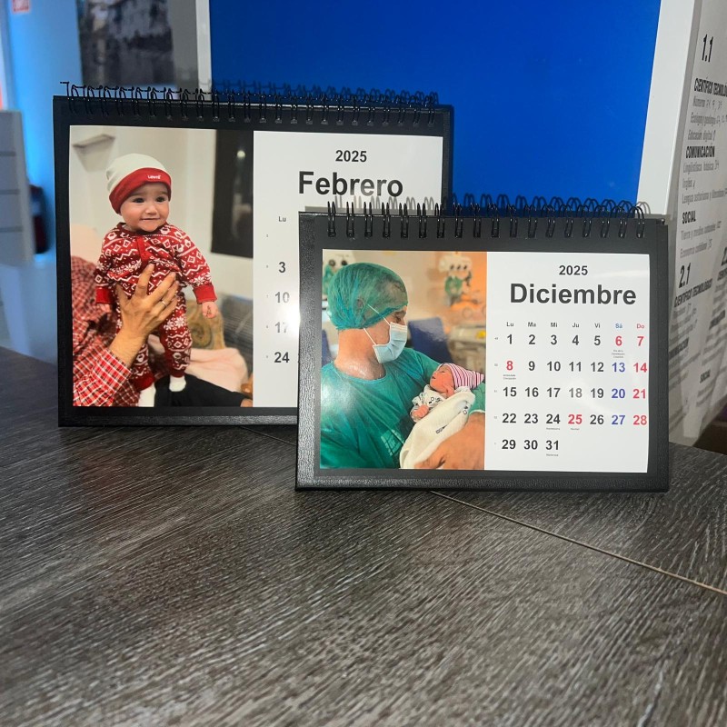 CALENDARIO SOBREMESA