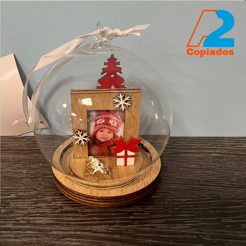 BOLA DE CRISTAL NAVIDEÑA