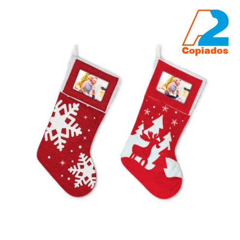 Bota Navidad con foto