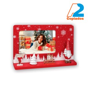 MARCO NAVIDEÑO CON ADORNOS 2