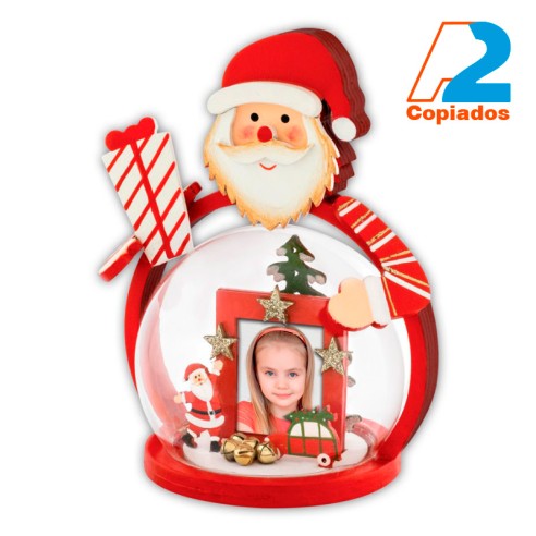 ADORNO MARCO DE NAVIDAD, EN MADERA