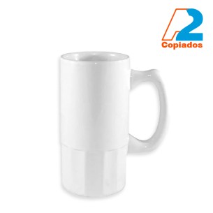 JARRA DE CERVEZA BLANCA