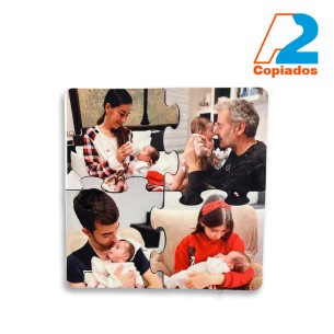 POSAVASOS PUZZLE (4 FOTOS)
