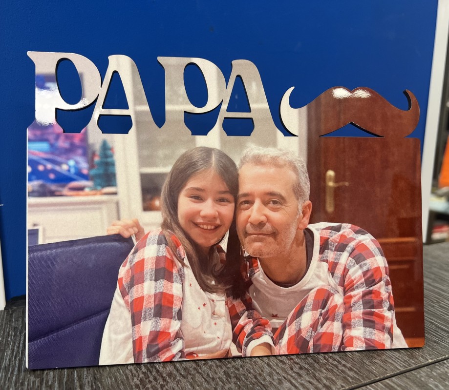 PORTAFOTOS PAPA BIGOTE